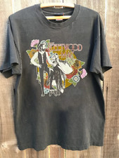 Fleetwood Mac Rumours 90s rare design charcoal short sleeve T shirt Reprint
