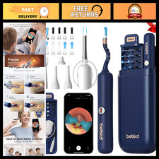 Ear Wax Removal Tool with Camera, Flexible Scope  Visual Tweezers - Easy Clean