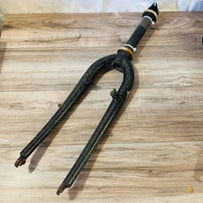 1 1/4  Fisher Evolution MTB Rigid Fork 26 Threadless 208mm 390mm + Headset