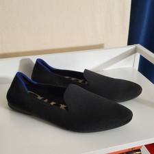 Rothy's  The Almond Loafer  Black  Size 6  Excellent Condition