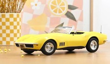 NOREV,CHEVROLET Corvette Convertible 1969 Daytona Yellow, 1/18, NOREV189039