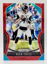 2019 Panini Prizm Red Ice #153 Nick Foles Jacksonville Jaguars