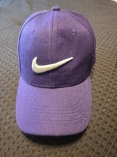Nike Baseball Cap Purple Silver One Size Legacy 91 Embroidered Swoosh Fitted Hat