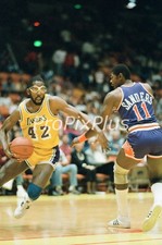 4/28/1985 Lakers NBA Playoffs James Worthy 35 mm Neg & 4x6 Print