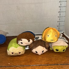 lot of 5 Disney Tsum Tsum Star Wars 3.5-Inch Mini Plushies 3 NWT  2 NWOT