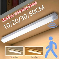 Motion Sensor LED Bar Light USB Rechargeable Magnetic Cabinet Kitchen Original