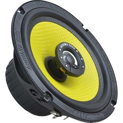 Ground Zero GZTF6.5X 2-Way Coaxial Speakers 16,5 cm 90 WRMS 3 Ohm 1 Pair