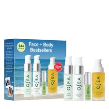 OSEA Bestsellers Set For Face Body 4piece Skin Care Set Body Oil, Face Cle...