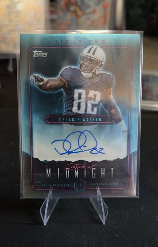 2024 Topps Midnight - Stroke of Midnight Autographs Delanie Walker #SMA-DW (AU)