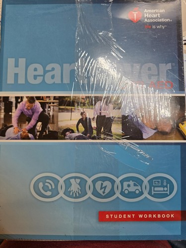 Heartsaver First Aid CPR AED Student Workbook by American Heart ...