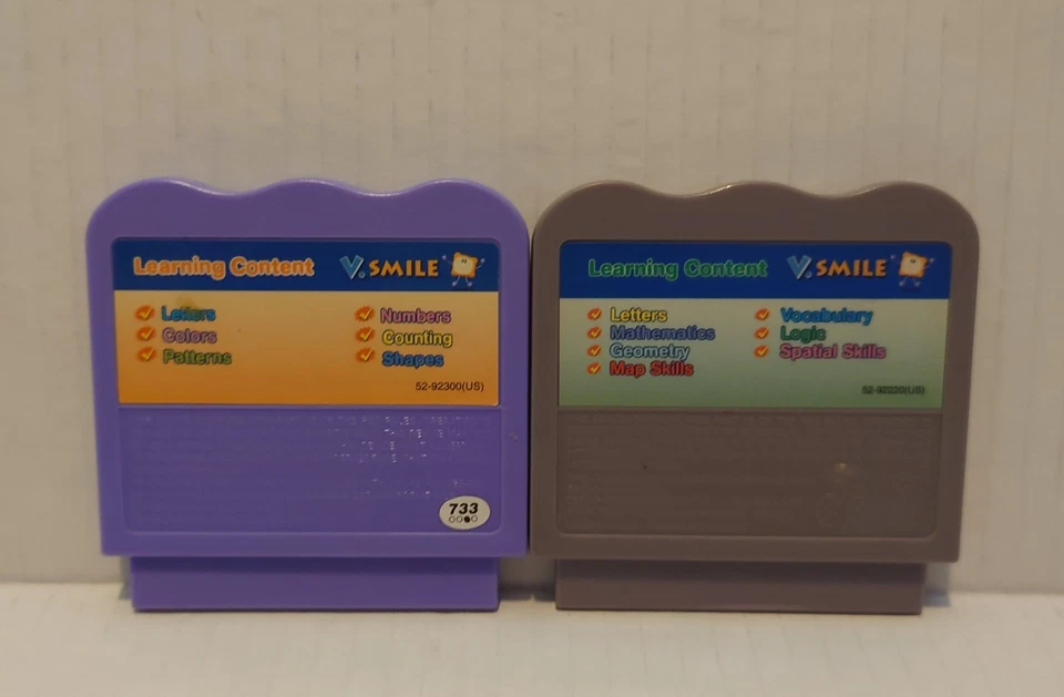 2 VTech VSmile learning system games Bob the Builder Toy story Rescue works well - Image 2 of 4