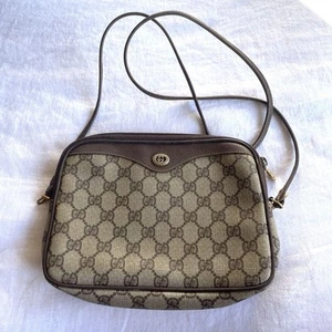 Sac à bandoulière toile GUCCI GG vintage ancien Gucci #PGC8D6
