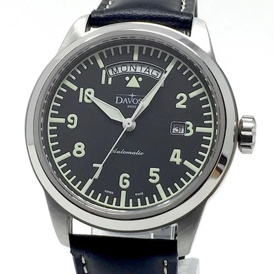 Davosa (like new & unworn) Simplex Pilot Day-Date Automatic Ref. 161.431.50 - Bild 1 von 4