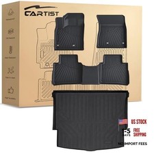 Cartist Floor Mats Cargo Liner Custom Fit for Nissan Rogue 2021-2025 2026