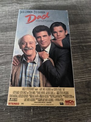 DAD JACK LEMMON TED DANSON VHS PREOWNED RATED PG FREE US SHIP