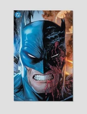 Batman Gotham Premium Giclee Print 11" x 17" DC Comics Wall Art
