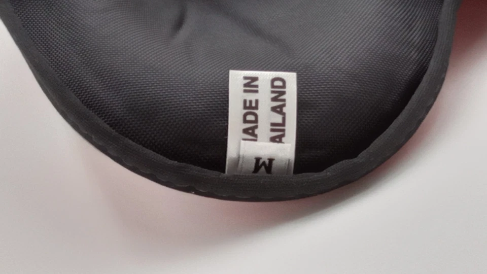 Protetores de caneleiras Fairtex SP5 para Muay Thai tamanho médio vermelho - Imagem 4 de 4