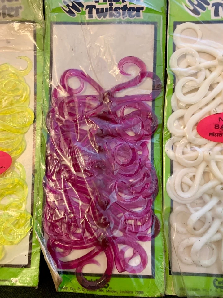 De colección Mister Twister The Original Curly Tails Nuevo atrevido LOTE DE 4-10pk Foto 4 de 4