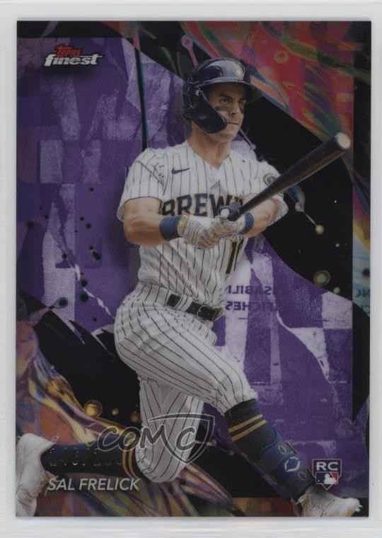 2024 Topps Finest Uncommon Purple Refractor 115/200 Sal Frelick #134 0bt4