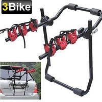 3 Bicycle Carrier Car Rack Bike Cycle Universal High Quality Rear Boot Mount UK