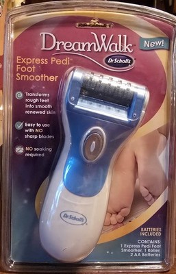 New Dr. Scholl's DreamWalk Express Pedi Foot Smoother