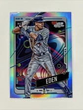 2024 Topps Cosmic Chrome CAM EDEN Rookie Refractor #108 Toronto Blue Jays RC