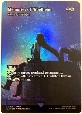 MTG Memories of Nibelheim (Showcase Foil) Final Fantasy FCA 26