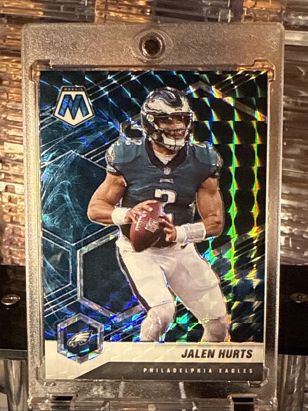 2021 Panini Mosaic - Jalen Hurts #160 Genesis Mosaic Prizm (CASE HIT) (2ND YEAR)