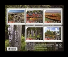 Canada MNH #2739 UNESCO World Heritage Sites Souvenir Sheet Of 5 Stamps - 2014