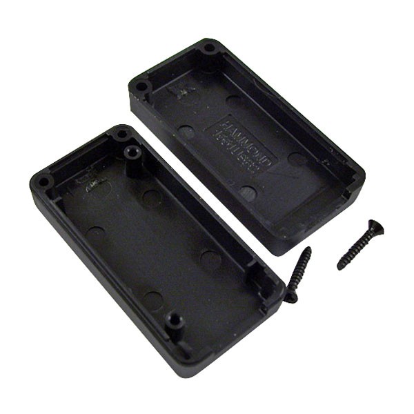 Hammond Miniature Plastic USB Enclosure 50x25x15.5 Black