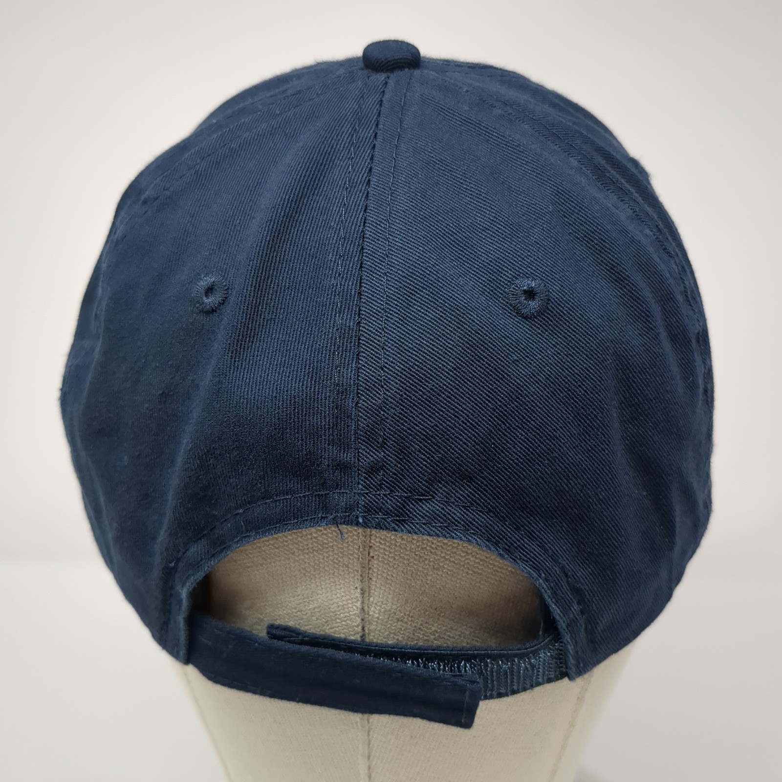 Tempest Strapback Baseball Hat Blue One Size Embr… - image 7