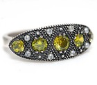 2CT  Peridot 925 Sterling Silver Filigree Ring Sz 8 PC9-4 — photo 2