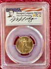 2021 $10 1/4 OZ AMERICAN GOLD EAGLE PCGS MS70 FDI - Michael Reagan Signature