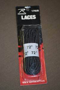 Rothco/'s Boot Laces Black 72/"
