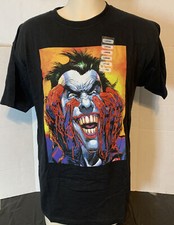 Camiseta DC Comics Joker Manos Sangrientas Mediana Nueva Fuera de Stock Diseño Retirado