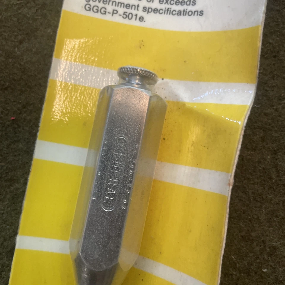 VINTAGE Plumb Bob New USA 🇺🇸 GENERAL TOOLS MFG. CO. Ny, NY NOS - Image 2 of 4