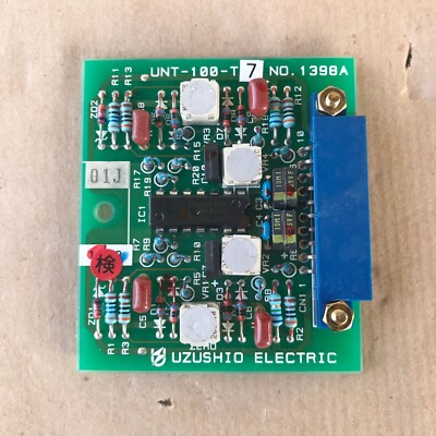 UZUSHIO ELECTRIC UNT-100-T7 Leiterplatte PCB 1398A