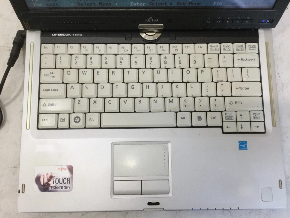 FUJITSU LIFEBOOK T SERIES T900 - BOOTS TO BIOS - INTEL I5 M520 - NO RAM- READ-BB - Image 2 of 4