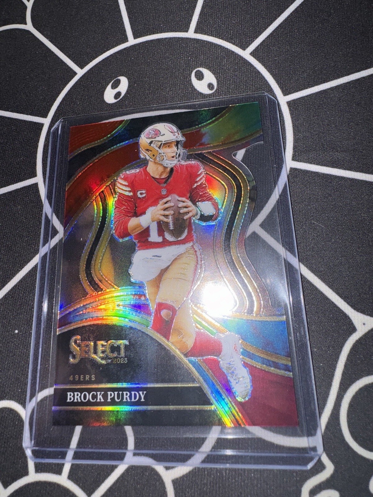 2023 Panini Select Brock Purdy Club Level Tie-Dye Prizm 11/25 49ers