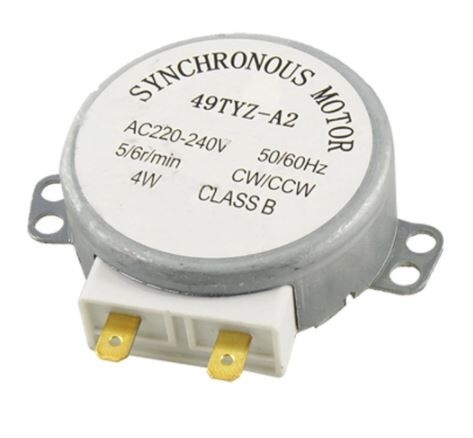 Motorino Microonde 49TYZ-A2 5/6 RPM 4W AC 220V Perno Rotante Ricambio