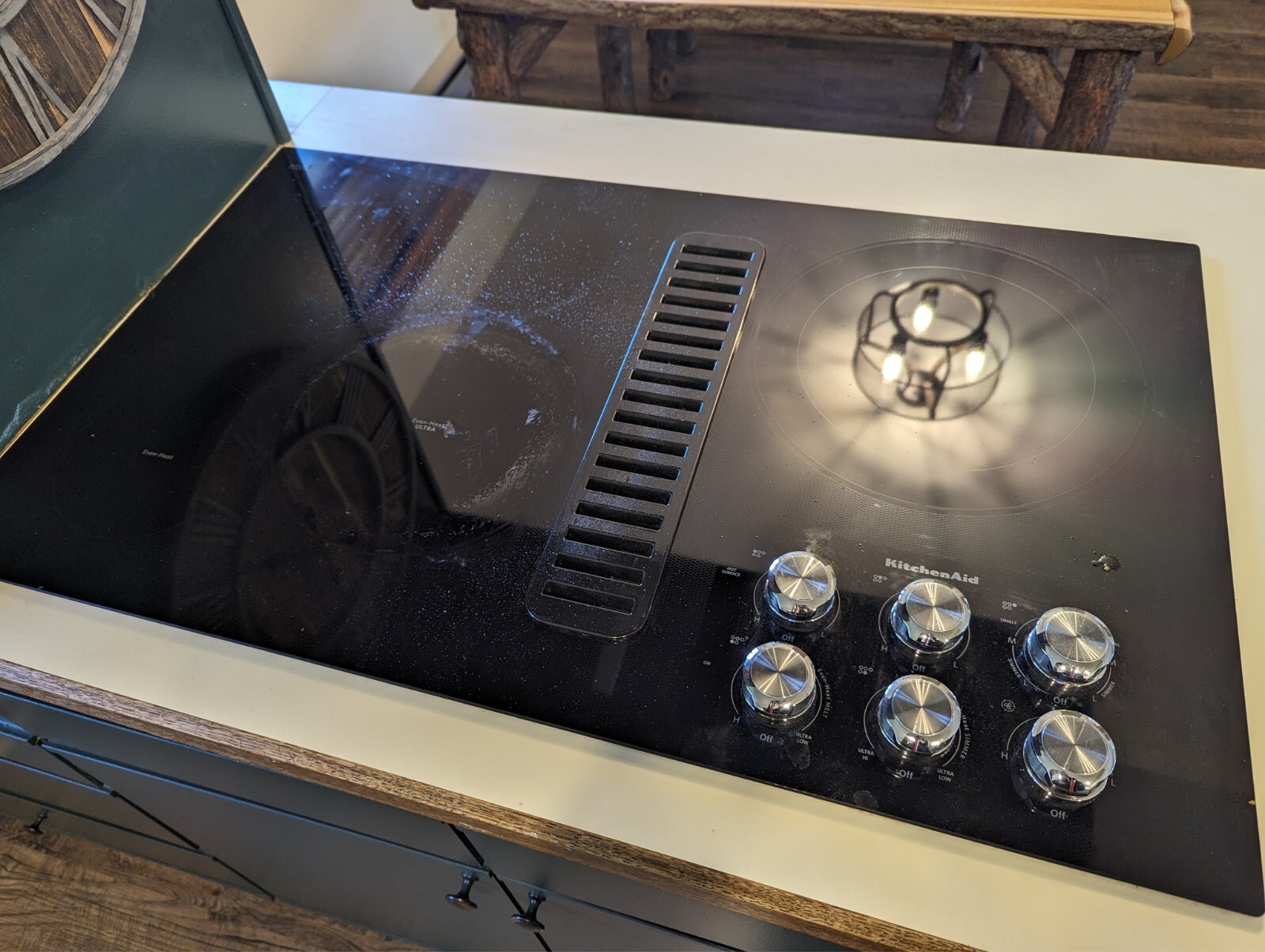 KitchenAid 36 Black Induction Cooktop KICU569XBL 883049231495 eBay