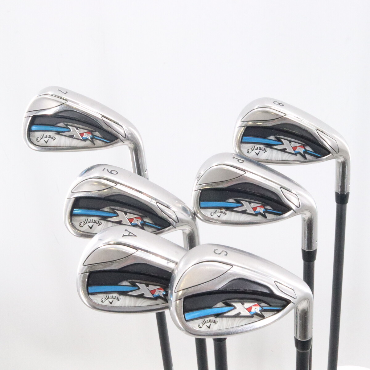Callaway XR OS Iron Set 7P,A,S Bassara Graphite Shaft Ladies Flex RH G