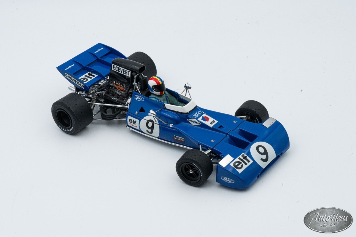 1/18 EXOTO ティレル フォード 002 ハンマーノーズ セベール 仕様 1/18 Exoto Tyrell Ford #9 Blue F.Cevert 🤝ALSO OPEN FOR