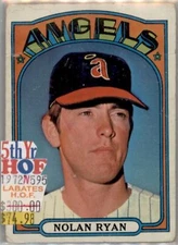 Nolan Ryan HOF 1972-80 NY Mets-CA Angels-Hou Astros-Texas Rangers- 141 Available