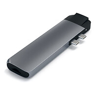 Satechi ST-TCPHEM Thunderbolt 3 HDMI RJ-45 USB 3.2 Gen 1 (3.1 1) Type-A USB  ~D~