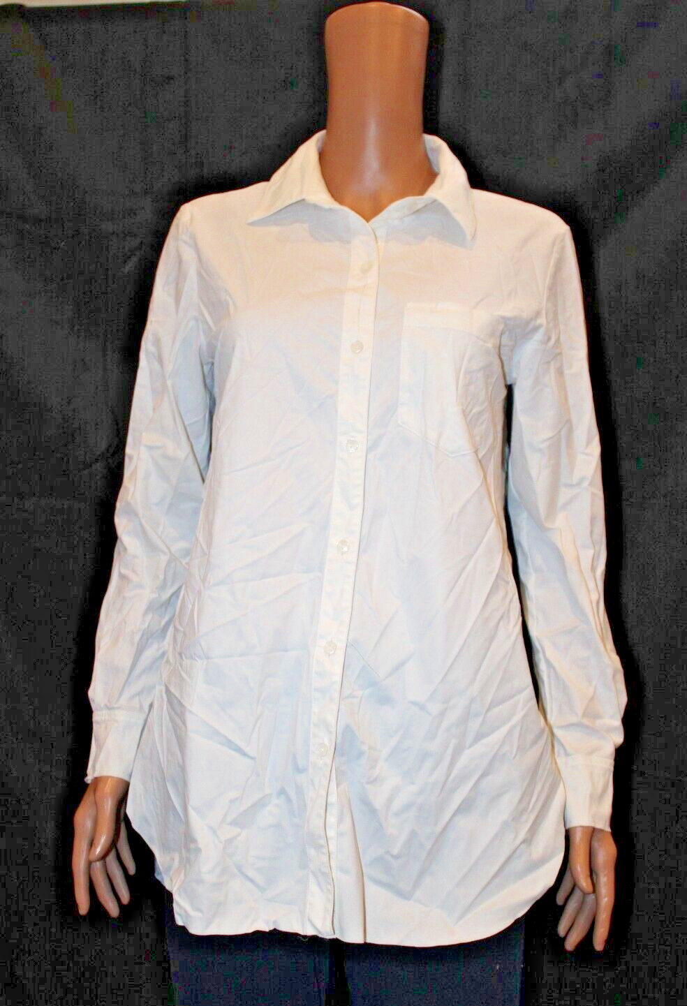 Lysse White Button Down Size S - image 2
