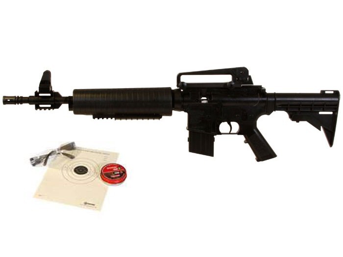 Crosman M4-177 Multi-Pump Air Rifle Kit Black - 0.177 cal BB