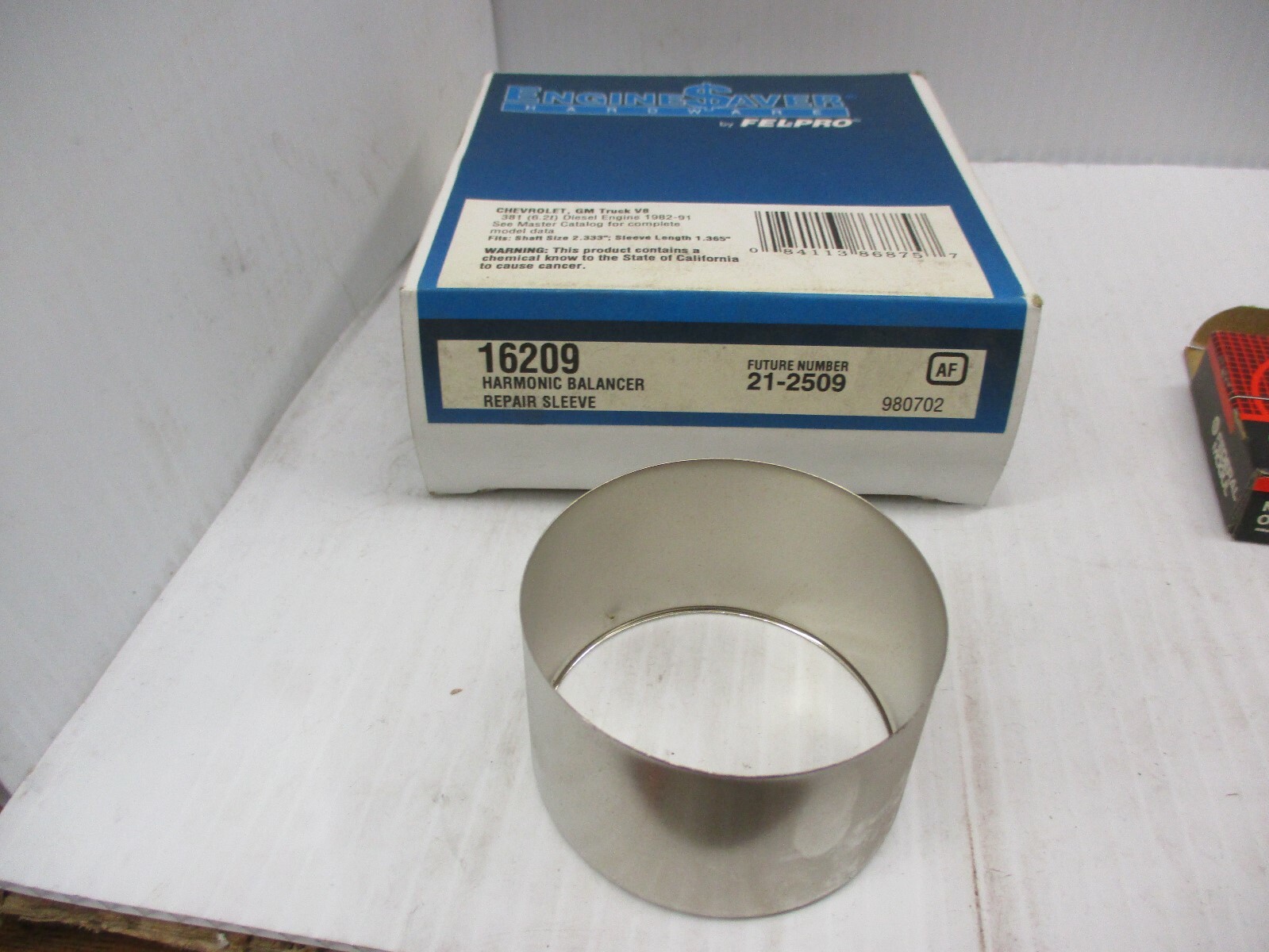 FelPro 16209 Harmonic Balancer Repair Sleeve (212509) eBay