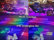 JHB Dream Chasing Flow LED CanamRyder Byker Slingshot Underglow Strips Lights x4