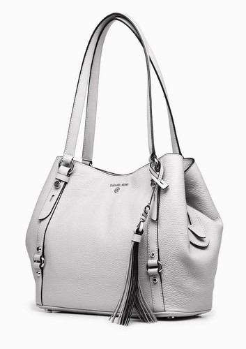 Michael Kors Carrie Borsa a spalla pelle di vacchetta grana nero -  30F0G1AE3L-001 | wardow.com